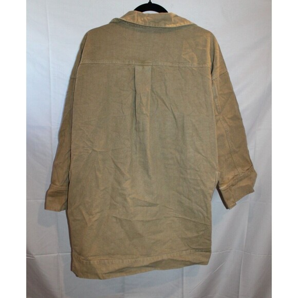 Mate the Label Garden Jacket Organic Linen Oversized TAN NWOT SZ S - Picture 5 of 5